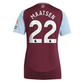 Aston Villa Ian Maatsen #22 Replika Hjemmebanetrøje Dame 2024-25 Kortærmet